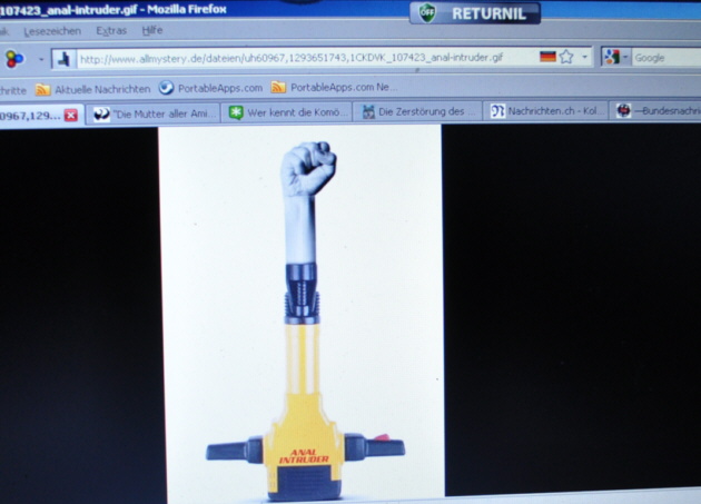 Analintruder aus Top Secret