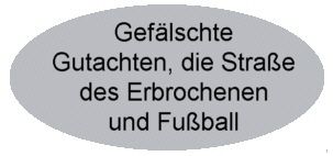 Geflschte Gutachten die Strae des Erbrochenen und Fuball