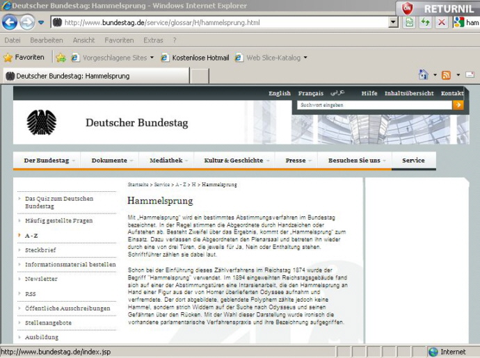 Hammelsprung Hammelsprung