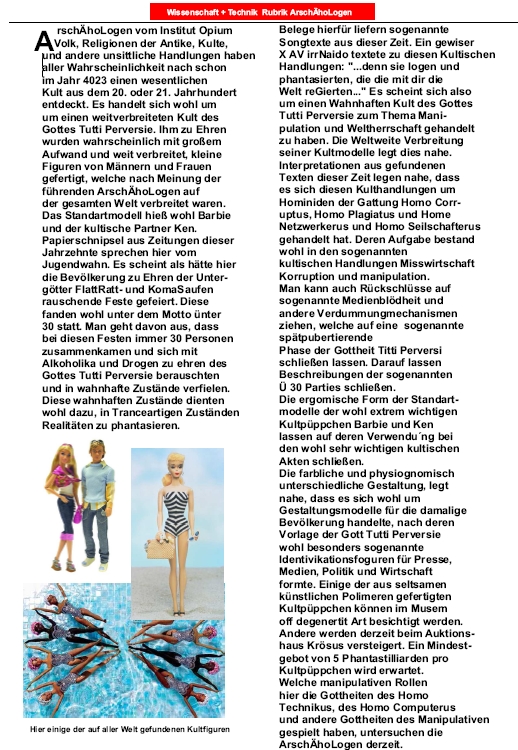 Kult des Jugendwahnes Artikel02 Kult des Jugendwahnes Artikel02