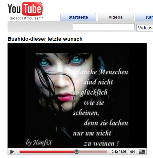 Letzter Wunsch Bushido Manche Menschen sind nicht so glcklich02