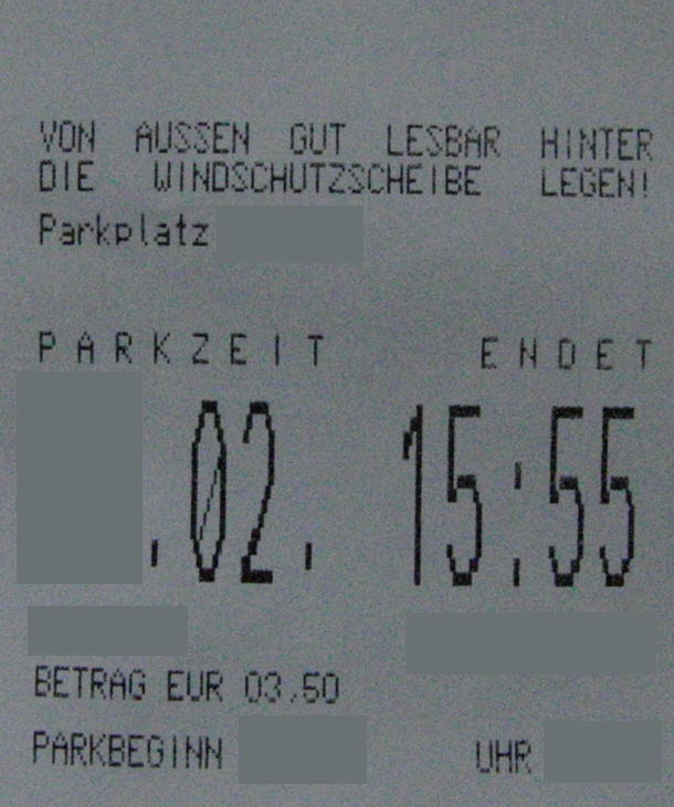 Parschein aus Schilda