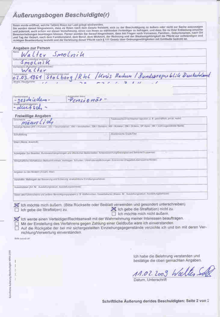Polizpräsidium vom 29.01.2009 Poststempel 31 01 Eingang 04 02 2009 Seite 2 geschwärzt Polizpräsidium vom 29.01.2009 Poststempel 31 01 Eingang 04 02 2009 Seite 2 geschwärzt