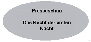 Presseschau Das Recht der ersten Nacht