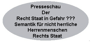 Presseschau der Recht Staat in Gefahr