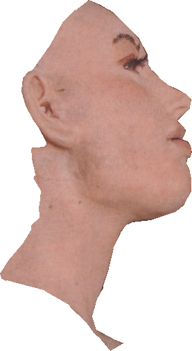 Robotterkopf EVA freigestellt