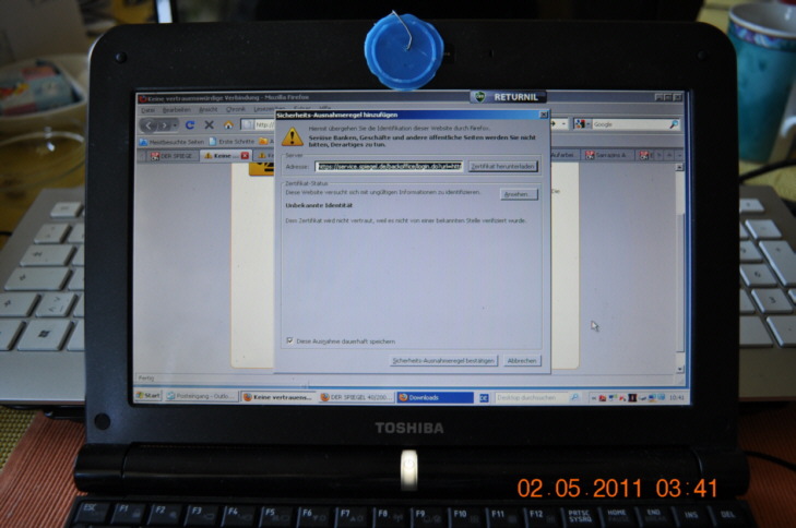 Spiegel nicht vertrauenswuerdig 3 klein Spiegel nicht vertrauenswuerdig 3 klein