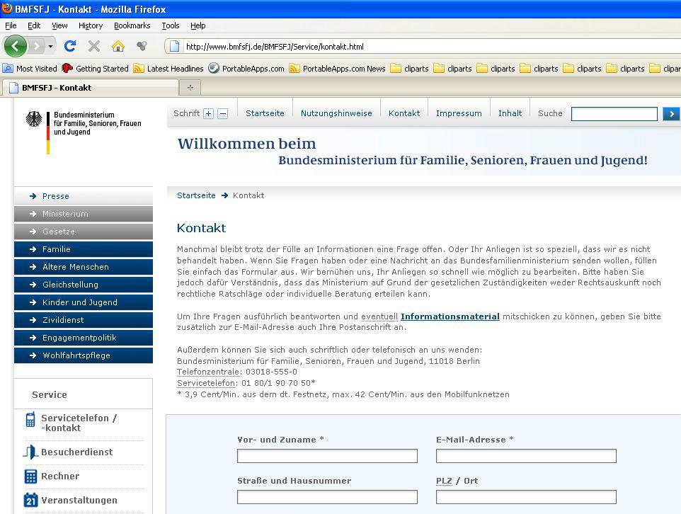 BMFSFJ  Screenshot 1 BMFSFJ  Screenshot 1