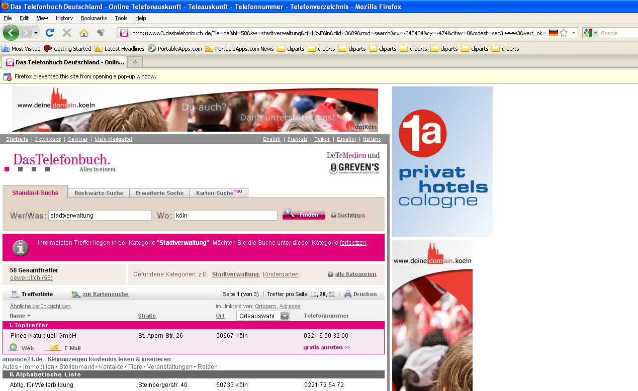 Stadtverwaltung 58 gewerbliche Stadtverwaltung 58 gewerbliche