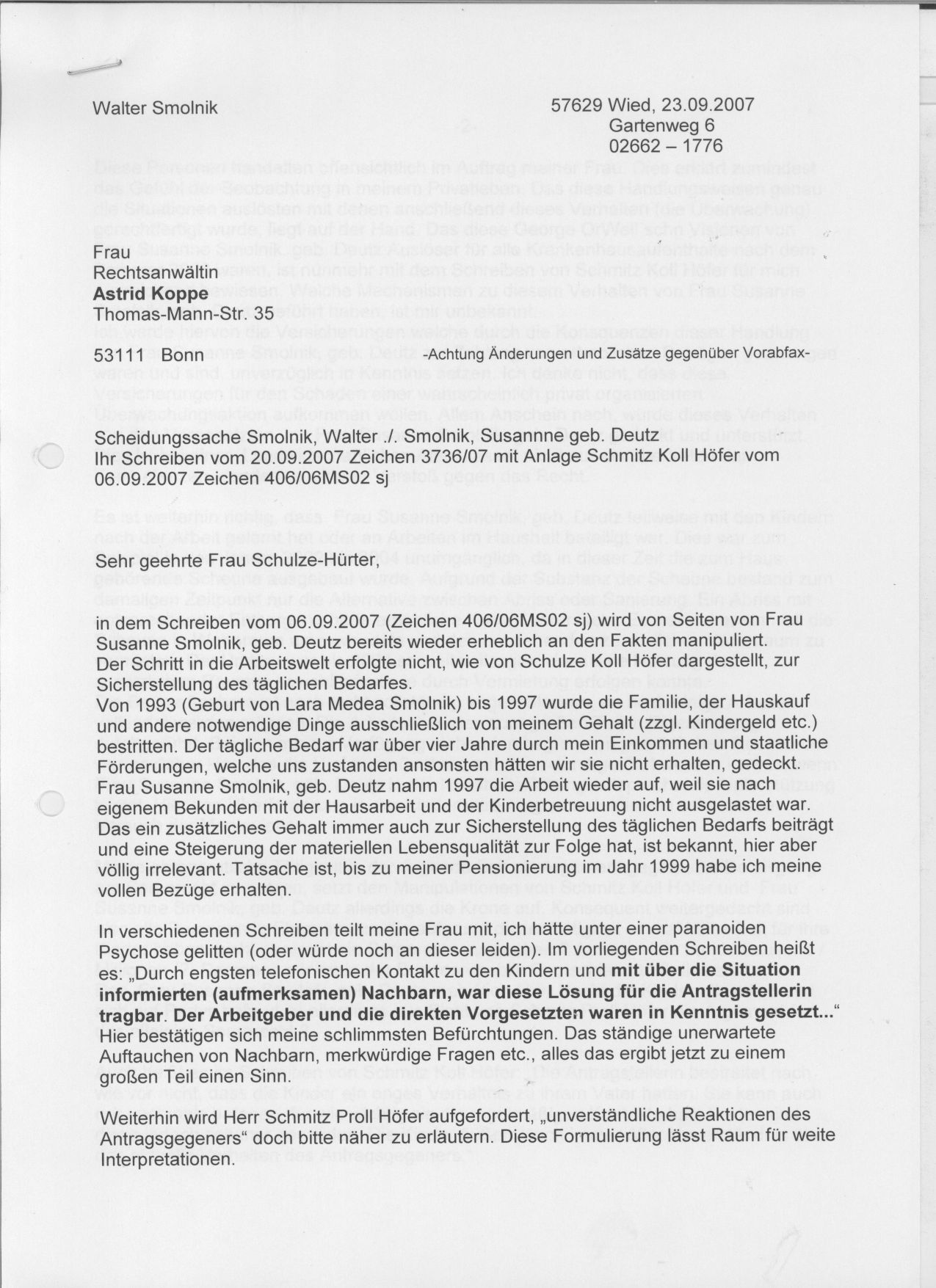 eigene Stellungnahme zu Bespitzelung Seite 1 eigene Stellungnahme zu Bespitzelung Seite 1